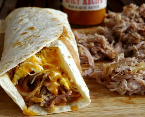 Pulled-Pork-Breakfast-Wraps-one-just-might-not-be-enough